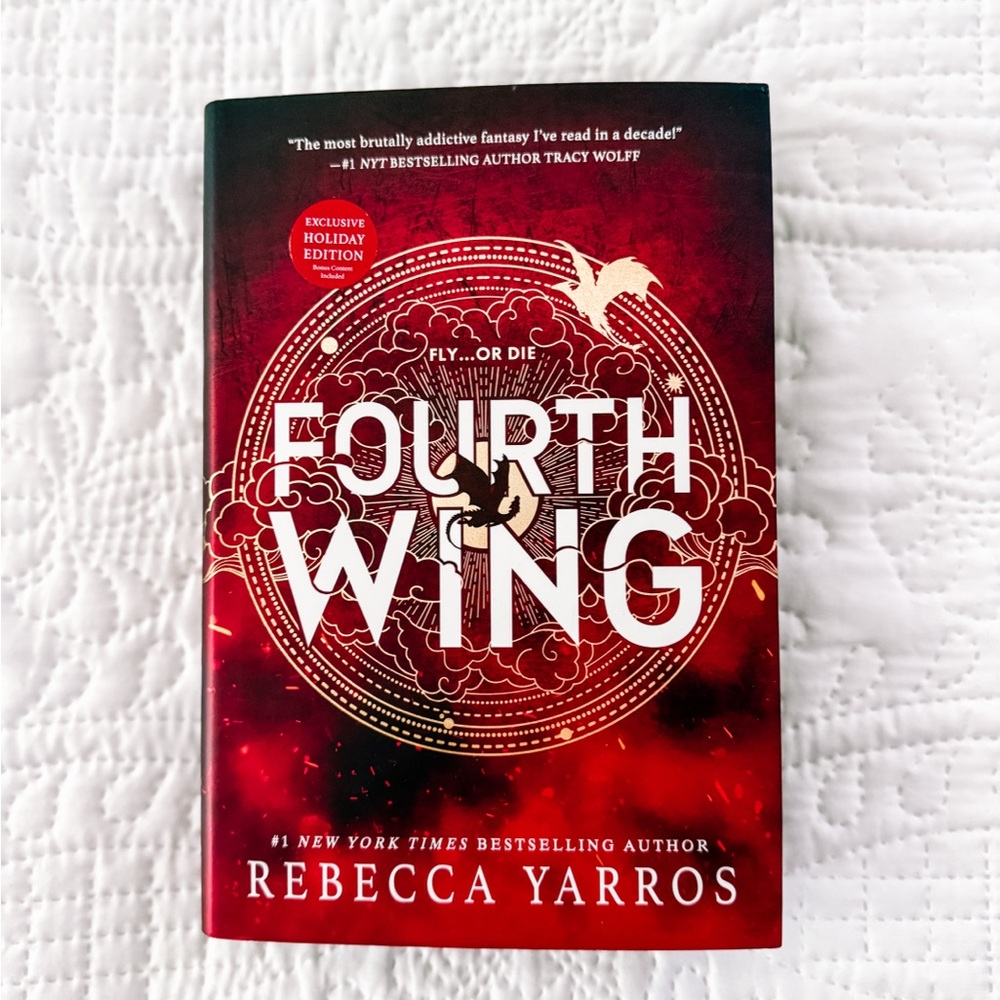 New FOURTH WING HOLIDAY EDITION OOP